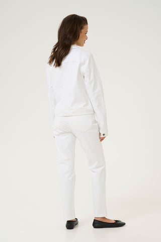 Zelina Denim Jacket in Chalk