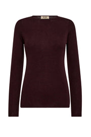 Bouch Thin Crew Sweater in Fudge