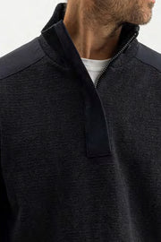 Eskil Windproof Quarter Zip Sweater in 2 Colors