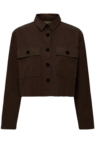 Cory Mini Corduroy Jacket in Chocolate Torte