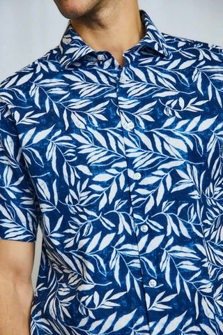 Cordeel Casual Modern Fit Shirt in Navy