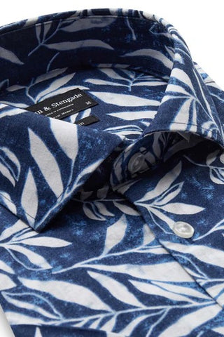 Cordeel Casual Modern Fit Shirt in Navy