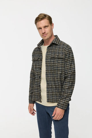 DiTyler Shacket in Beige Mix