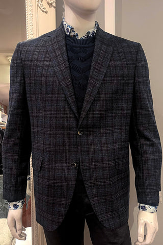 Jack Victor 605 Conway Sport Jacket in Checked Pattern