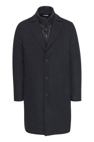 Breather Coat in Dark Navy