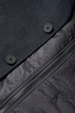 Breather Coat in Dark Navy