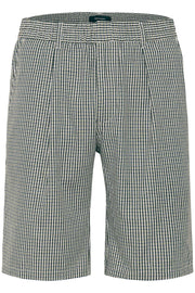 Fisher Long Shorts in Nuthatch Micro-Check