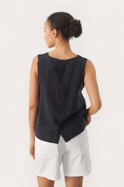 Gerlinde Linen Tank in 3 Colours