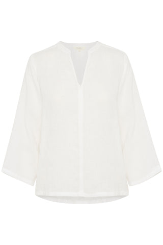 Gertha Blouse in Bright White