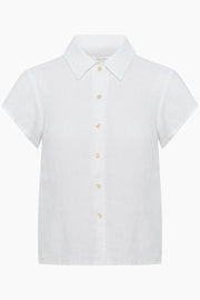 Ritte Short-Sleeved Linen Shirt in 2 Colours
