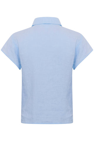 Ritte Short-Sleeved Linen Shirt in 2 Colours