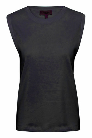 Rowena Organic-Cotton Tank Top in Oceania