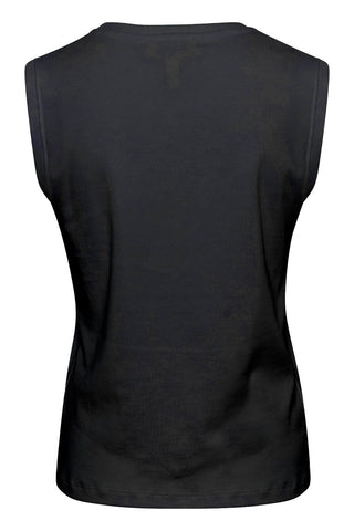 Rowena Organic-Cotton Tank Top in Oceania