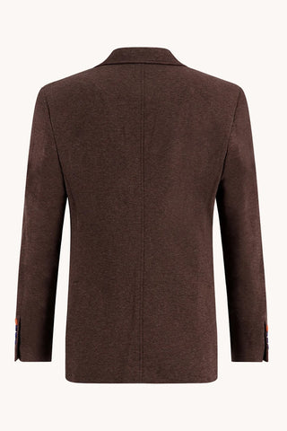 Pique Sport Coat in Chocolate Brown