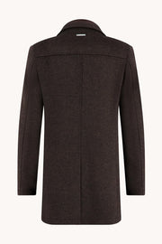 Funnel Neck Coat in 2 Colors