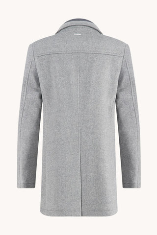 Funnel Neck Coat in 2 Colors