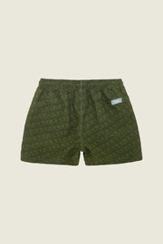 Squiggle Swim Shorts in Green