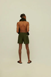 Squiggle Swim Shorts in Green