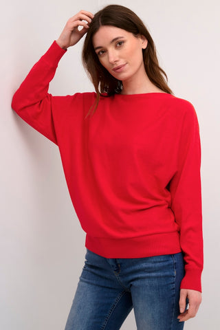 Annemarie Boat-Neck Sweater in 9 Colours