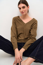 Annemarie V-Neck Pullover in 2 Colours