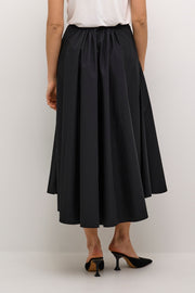 Lio Iris Long Skirt in Black