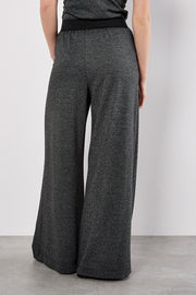 Mock Neck Top and Pant Set in Mini Houndstooth