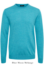 Margrate Merino Crewneck Sweater in Seasonal Colors