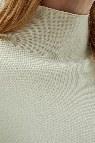 Lupi Mock Neck Knit Sweater in 2 Colors