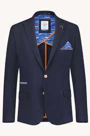 Bubble Blazer in Navy