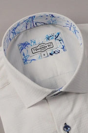 Long Sleeve Casual Shirt in White