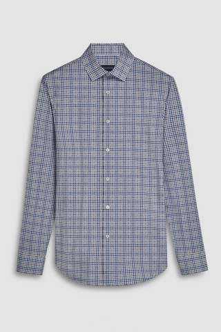 James Long-Sleeved Oooh Cotton Geometric Print Shirt