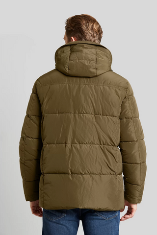 Quilted Parka With Detachable Hood