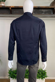 Long Sleeve Casual Shirt in Navy