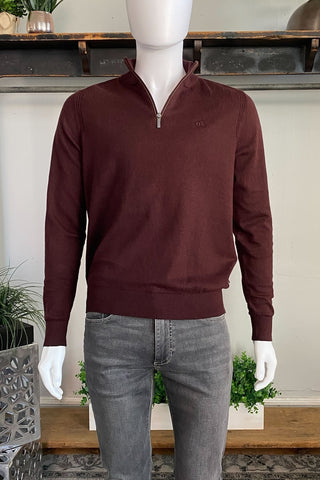 Quarter Zip Sweater in 2 Colors