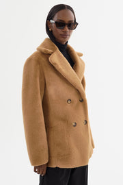 Camille Faux Shearling Reversible Coat in 3 Colours