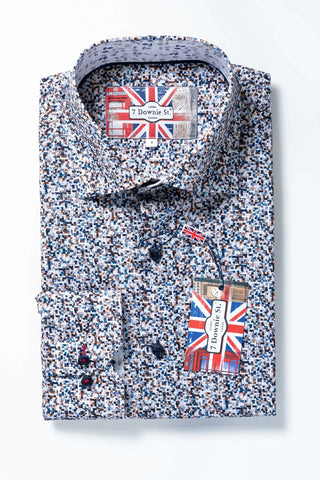 Long Sleeve Casual Shirt in Multi