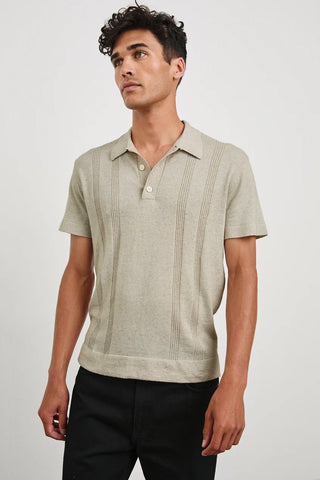Cillian Polo Shirt in Silversand