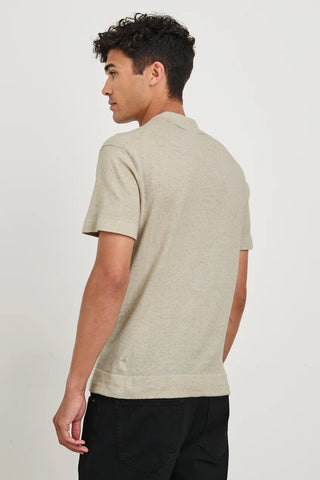Cillian Polo Shirt in Silversand