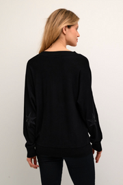 CUAnnemarie Sequin V-neck Sweater