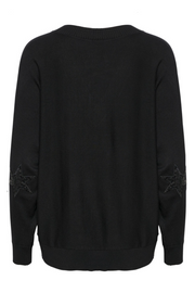 CUAnnemarie Sequin V-neck Sweater