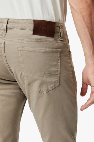 Cool Tapered Leg Pants In Mushroom Twill