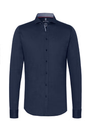 Long-Sleeved, Jersey-Knit Sport Shirt in 3 Colours