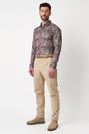 Kent Long Sleeve Casual Shirt in 2 Colors