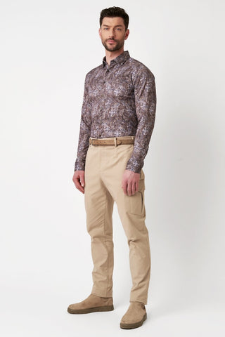 Kent Long Sleeve Casual Shirt in 2 Colors