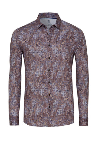 Kent Long Sleeve Casual Shirt in 2 Colors