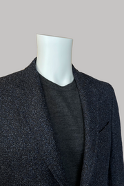 Navy Sport Coat With Patch Elbows