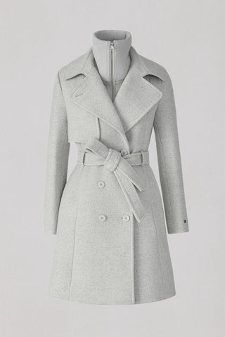 Fabianne Belted Mid Length Wool Coat