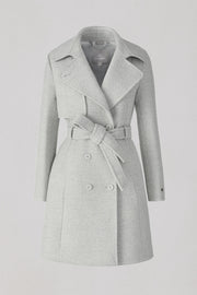 Fabianne Belted Mid Length Wool Coat