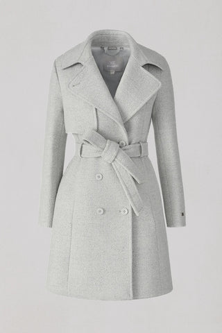 Fabianne Belted Mid Length Wool Coat