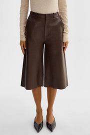 Lise Bermuda Short in Dark Brown